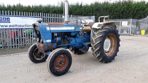 FORD 7000 2wd tractor c/w 3 point linkage, assister ram, dual power (s/n A260534) NO VAT