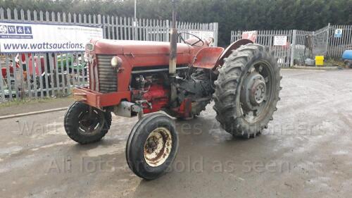 MASSEY FERGUSON 865D 2wd tractor, 3 point linkage, pto, S/n:1381