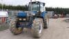 FORD NEW HOLLAND 8340SLE 4x4 tractor, PUH, 2 x spool valves, twin assister rams, (White Roof) (J840 DAG) - 3