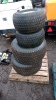 Quantity of tyres