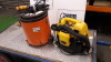 NORTON 110v clipper vacuum & DEWALT vacuum