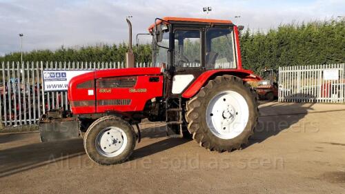 2007 BELARUS 900-3 2wd tractor, 40k gearbox, PUH, spool valve (YJ57RYD) (No Vat)