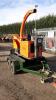 TIMBERWOLF 35/150H rubber tracked chipper c/w twin axle trailer (No Vat) - 2