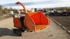 TIMBERWOLF 35/150H rubber tracked chipper c/w twin axle trailer (No Vat) - 7