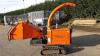 TIMBERWOLF 35/150H rubber tracked chipper c/w twin axle trailer (No Vat) - 11