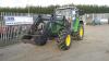 JOHN DEERE 3200 4wd tractor c/w TRIMA 340 loader (N101 YCF) (Runs no drive) - 2