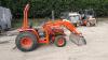 KUBOTA B2150 4x4 compact tractor c/w front loader & bucket (s/n 59166)