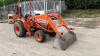 KUBOTA B2150 4x4 compact tractor c/w front loader & bucket (s/n 59166) - 2