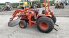 KUBOTA B2150 4x4 compact tractor c/w front loader & bucket (s/n 59166) - 7