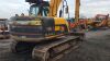2008 JCB JS130 13t steel tracked axcavator S/n: E81180726 with bucket & Q/hitch - 5