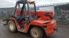 2000 MANITOU BT420 buggiscopic forklift truck with telescopic mast - 4