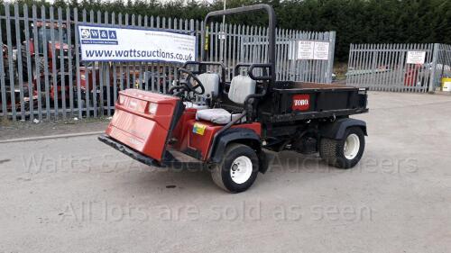 TORO WORKMAN 3300-D diesel UTV c/w rear PTO, rear hydraulic tipping body & AUX hydraulics (s/n 200000237)