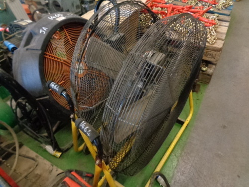 2 x 240v fans