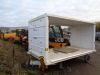 4-wheeled turntable trailer c/w roof canopy - 3