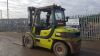 2007 CLARKE DCMP50SD diesel forklift c/w side-shift (s/n 11149588KF) - 4