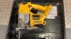 DEWALT 18v jigsaw c/w case