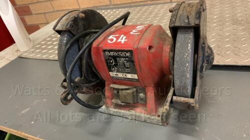 PARKSIDE twin wheel bench grinder