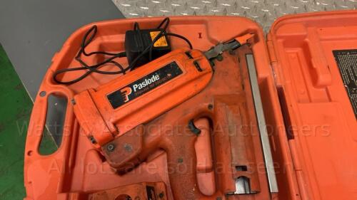 PASLODE IM350 nail gun c/w case