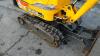 2017 JCB 8008 rubber tracked excavator (s/n LH193479) with bucket, blade, piped & expanding tracks - 10