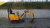 2017 JCB 8008 rubber tracked excavator (s/n T11930489) with bucket, blade, piped & expanding tracks - 2