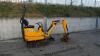 2017 JCB 8008 rubber tracked excavator (s/n T11930489) with bucket, blade, piped & expanding tracks - 3