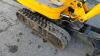 2017 JCB 8008 rubber tracked excavator (s/n T11930489) with bucket, blade, piped & expanding tracks - 13