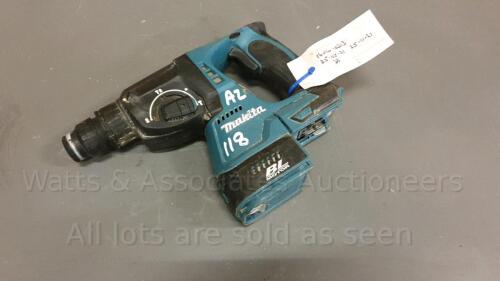 MAKITA cordless SDS drill