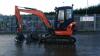 2018 KUBOTA KX101-3 ALPA 4 rubber tracked excavator c/w 3 x buckets, hyd Q/hitch & red key (s/n 51274) (Owners manual & service documents in office) - 2