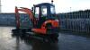 2018 KUBOTA KX101-3 ALPA 4 rubber tracked excavator c/w 3 x buckets, hyd Q/hitch & red key (s/n 51274) (Owners manual & service documents in office) - 3