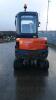 2018 KUBOTA KX101-3 ALPA 4 rubber tracked excavator c/w 3 x buckets, hyd Q/hitch & red key (s/n 51274) (Owners manual & service documents in office) - 4