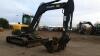 2017 VOLVO ECR88D rubber tracked excavator with 3 x buckets, blade, piped, offset, check valves, air conditioning & Hyd Q/hitch (s/n VCE00E88K00212924) - 8