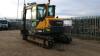 2014 VOLVO ECR88D rubber tracked excavator with bucket, blade, piped, offset, check valves, air conditioning & Hyd Q/hitch (s/n VCE00E88L00210274) - 4