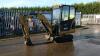 2007 CATERPILLAR 301.6 rubber tracked excavator (s/n 0170236) with bucket, blade, piped & full cab