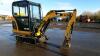 2007 CATERPILLAR 301.6 rubber tracked excavator (s/n 0170236) with bucket, blade, piped & full cab - 6