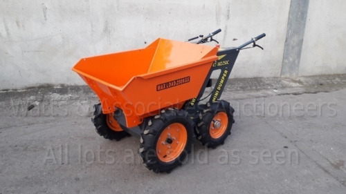 2021 KONSTANT 250 4x4 petrol driven pedestrian dumper with Briggs & Stratton (unused)