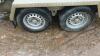 IFOR WILLIAMS GH94 2.7t twin axle plant trailer with internal beaver tail & ramps (s/n F0673896) - 10