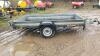 INDESPENSION 10' x 5'5'' tilt deck ground maintenance trailer c/w drop down ramp, 1300kg gross weight, approx 900kg payload, LED lights (s/n S000357) - 2