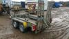 INDESPENSION strapless autolock plant trailer, 2700kg gross weight & approx 2000kg payload c/w jockey wheel & breaker storage box (s/n 120484) - 5