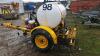 Single axle water bowser with HONDA pump - 6