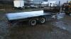 BATESON 12' x 6'7'' flat bed, 3500kg gross weight & 2750kg payload (LCC3) - 3