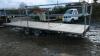 CLH 22'x7'10'' 3.5t twin axle flatbed PORTALOO trailer with rails (s/n 010416-2) - 4