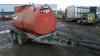 2007 WESTERN 2000 litre twin axle bunded fuel bowser