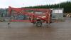 2005 NIFTYLIFT 120 fast tow cherry picker (s/n 01 13480) with hydraulic legs - 2