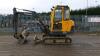 2006 VOLVO EC25 rubber tracked excavator with 3 x buckets, blade, piped & Q/hitch (s/n 28112162) - 2