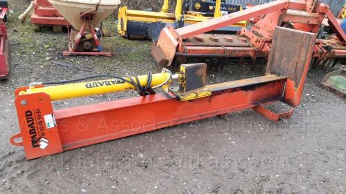 RABAUD F13 3 point linkage mounted hydraulic log splitter (No Vat)