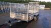 INDESPENSION 2.6t twin axle trailer with mesh sides (s/n 087829) - 7