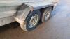 INDESPENSION 2.6t twin axle trailer with mesh sides (s/n 087829) - 8