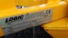 LOGIC quad snow plough (yellow) c/w bracket (s/n 5227) - 5