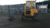 2007 VOLVO EC15BXR rubber tracked excavator (s/n VCEC15BRC07213957) with bucket, blade, piped & cab - 2