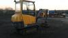 2007 VOLVO EC15BXR rubber tracked excavator (s/n VCEC15BRC07213957) with bucket, blade, piped & cab - 6